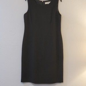 Jones Studio sleeveless black mini dress